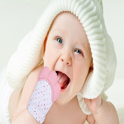 Baby Teether Gloves Mitten Toy