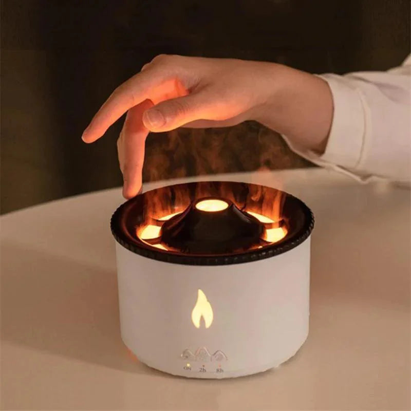 Volcano Design Jellyfish Flame Air Humidifier