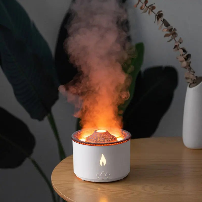 Volcano Design Jellyfish Flame Air Humidifier